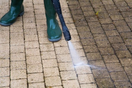 Pressure washing for a house going on the market